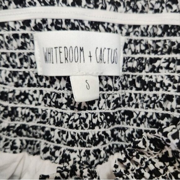 Whiteroom + cactus floral flowy ruffle mini skirt size S - Picture 4 of 4